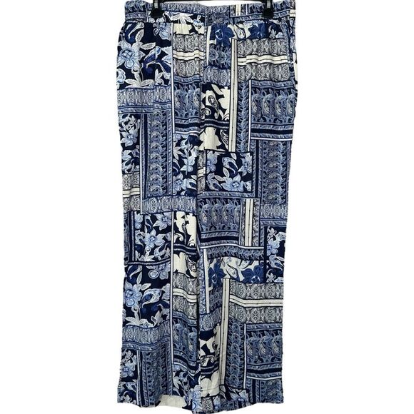 |EUC| SUNNY LEIGH Boho Linen Blend Pants - Picture 1 of 6